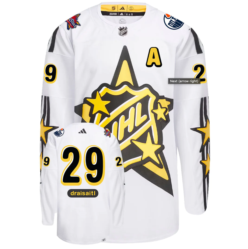 Men's 2024 NHL All-Star Game adidas x drew house White Primegreen Men's 2024 NHL All-Star Game adidas x drew house White Primegreen