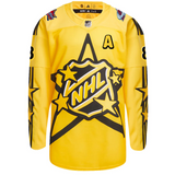 Men's 2024 NHL All-Star Game adidas x drew house Yellow Primegreen Authentic Jersey - Cale Maker