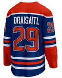 Men's Edmonton Oilers Leon Draisaitl Fanatics Branded Royal Home - Premier Pro Breakaway Player Jersey