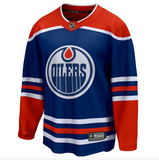 Men's Edmonton Oilers Fanatics Branded Royal Home Premier Breakaway Blank - Jersey