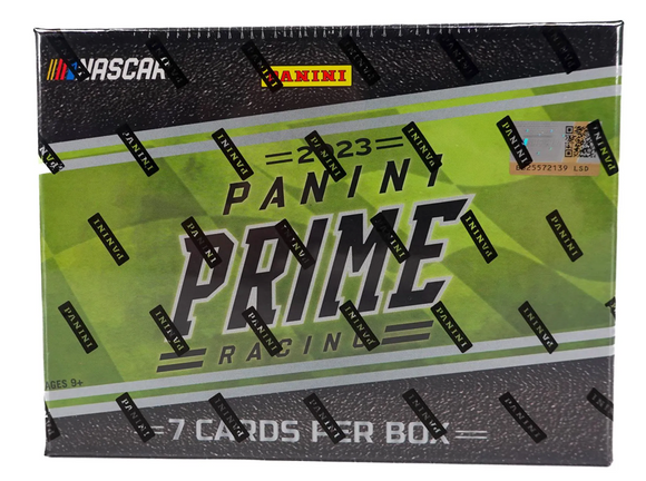 2023 Panini Prime Racing Hobby Box 7 Cards per Box - Factory Sealed Box