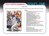 2024 Topps Series 1 Baseball Hobby Jumbo Box 10 Packs Per Box, 40 Cards Per Pack