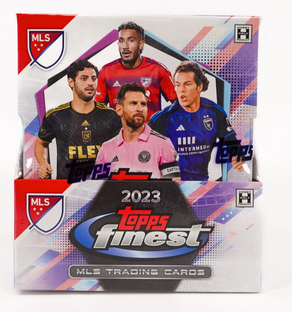 2023 Topps MLS Major League Soccer Finest Soccer Hobby Box 2 Mini-Boxes per Box, 6 Packs per Mini-Box, 5 Cards per Pack