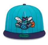 Men's New Era Two Tone Classic Charlotte Hornets NBA Basketball 59FIFTY Fitted Hat