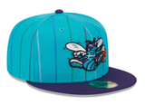 Men's New Era Two Tone Classic Charlotte Hornets NBA Basketball 59FIFTY Fitted Hat