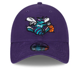 Men's Charlotte Hornets New Era Purple 9TWENTY Core Classic Twill Adjustable Hat
