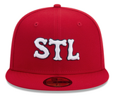 Men's St. Louis Cardinals New Era Red 2024 City Connect 59FIFTY Fitted Hat