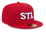 Men's St. Louis Cardinals New Era Red 2024 City Connect 59FIFTY Fitted Hat