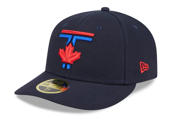 Men's Toronto Blue Jays New Era Navy 2024 City Connect Low Profile 59FIFTY Fitted Hat