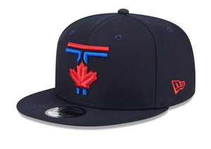 Youth New Era Navy Toronto Blue Jays 2024 City Connect 9FIFTY Snapback Hat