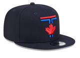 Youth New Era Navy Toronto Blue Jays 2024 City Connect 9FIFTY Snapback Hat