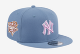 Men's New York Yankees New Era Light Blue/Pink Color Pack Tonal 9FIFTY Snapback Hat