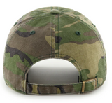 Men's Edmonton Elks Camo Camouflage Clean up Adjustable Hat Cap One Size Fits Most