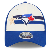 Men's Toronto Blue Jays New Era Cream/Royal Workout 2024 MLB All-Star Game 9FORTY Adjustable Hat