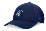 Winnipeg Jets Fanatics 2024 NHL Draft On Stage Trucker Adjustable Hat - Navy