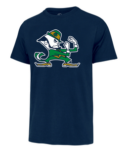 Men's Notre Dame Fighting Irish Imprint Headline Team Colour Logo Fan T Shirt - Navy