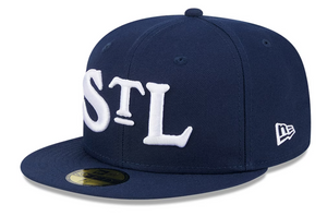 Men's New Era Navy St. Louis Stars 2024 Rickwood Classic 59FIFTY Fitted Hat