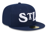 Men's New Era Navy St. Louis Stars 2024 Rickwood Classic 59FIFTY Fitted Hat