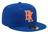 Men's New Era Blue Brooklyn Cyclones Amazins Theme Night 59FIFTY Fitted Hat