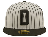 Men's Frisco RoughRiders New Era Gray/Black Theme Night 59FIFTY Fitted Hat