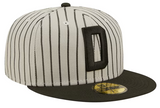 Men's Frisco RoughRiders New Era Gray/Black Theme Night 59FIFTY Fitted Hat