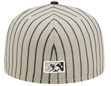 Men's Frisco RoughRiders New Era Gray/Black Theme Night 59FIFTY Fitted Hat