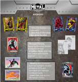 2024 Upper Deck Marvel Metal Universe Avengers Blaster Box 10 Packs Per Box 3 Cards Per Pack