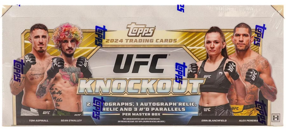 2024 Topps Knockout UFC Hobby Box 4 Packs Per Box, 10 Cards Per Pack