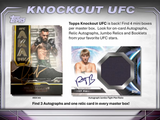 2024 Topps Knockout UFC Hobby Box 4 Packs Per Box, 10 Cards Per Pack