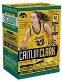 2024 Panini Caitlin Clark Collection Basketball 6-Pack Blaster Box (Metalized Parallels!) 6 Packs Per Box, 4 Cards Per Pack