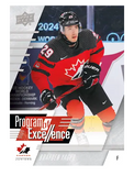 2024 Upper Deck Team Canada Juniors. Hockey Blaster Box  6 packs per box, 5 cards per pack