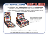 2024 Topps Update Series Baseball Hobby Box 20 Packs Per Box, 12 Cards Per Pack