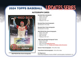 2024 Topps Update Series Baseball Hobby Box 20 Packs Per Box, 12 Cards Per Pack