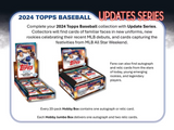 2024 Topps Update Series Baseball Hobby Jumbo Box 10 Packs Per Box, 40 Cards Per Pack