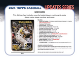 2024 Topps Update Series Baseball Hobby Jumbo Box 10 Packs Per Box, 40 Cards Per Pack