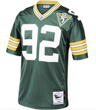 Reggie White Green Bay Packers 1993 Mitchell & Ness Authentic Throwback Retired Player Jersey - Green