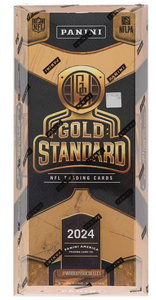 2024 Panini Gold Standard Football Hobby Box 1 Pack Per Box, 7 Cards Per Pack