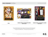 2024 Panini Gold Standard Football Hobby Box 1 Pack Per Box, 7 Cards Per Pack