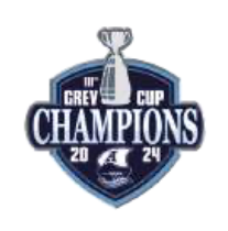 Toronto Argonauts 2024 111th Grey Cup Champions CFL Football Collectible Lapel Pin