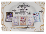 2024 Leaf Trinity Football Hobby Box - 6 Cards per Box