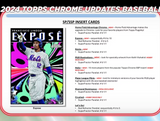 2024 Topps Chrome Update Series Baseball Mega Box 7 Packs Per Box, 4 Cards Per Pack