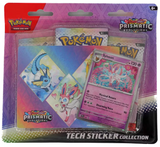 Pokemon Scarlet & Violet: Prismatic Evolutions Tech Sticker Collection Pack - 1 Randon Pack