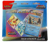 Pokemon Scarlet & Violet: Prismatic Evolutions Tech Sticker Collection Pack - 1 Randon Pack