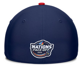 Men's USA Fanatics Navy 2025 4 Nations Face-Off Stretch Fit Hat