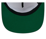 2001 World Series MLB New Era Men's White Golfer Championship Pin Snapback Hat - Diamondbacks vs Yankees