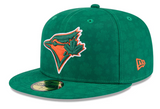 Men's Toronto Blue Jays New Era Kelly Green St. Patrick's Day 59FIFTY Fitted Hat