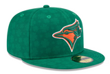 Men's Toronto Blue Jays New Era Kelly Green St. Patrick's Day 59FIFTY Fitted Hat