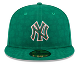 Men's New York Yankees New Era Kelly Green St. Patrick's Day 59FIFTY Fitted Hat