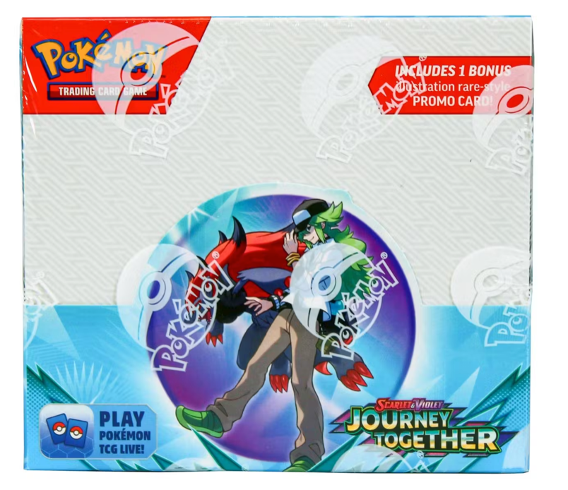 Pokemon Scarlet & Violet: Journey Together Booster Box 36 packs per bo Bleacher Bum Collectibles Pokemon Scarlet & Violet: Journey Together Booster Box 36 packs per bo Bleacher Bum Collectibles