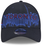 Men's Toronto Blue Jays New Era Navy Fan Pack City Connect 9TWENTY Adjustable Hat